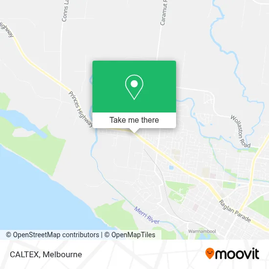 Mapa CALTEX