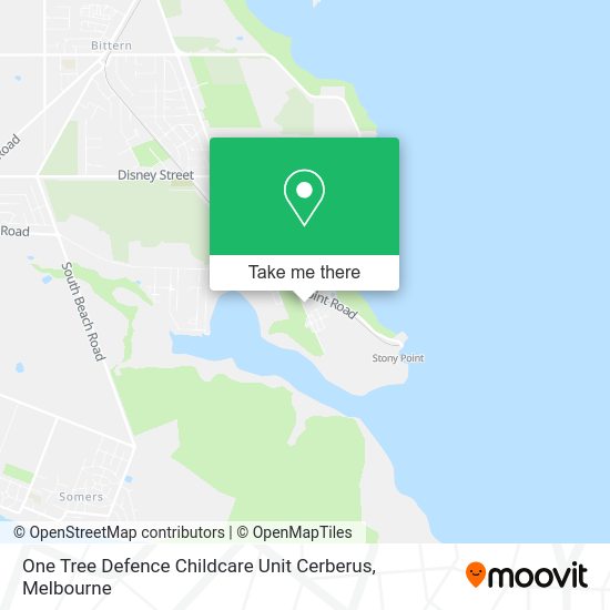 One Tree Defence Childcare Unit Cerberus map