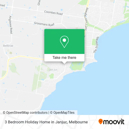 3 Bedroom Holiday Home in Janjuc map