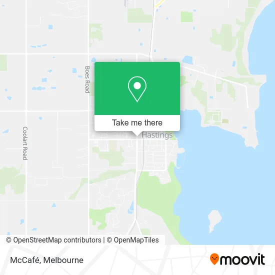 McCafé map