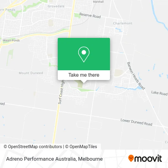 Adreno Performance Australia map