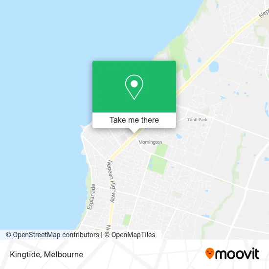 Mapa Kingtide