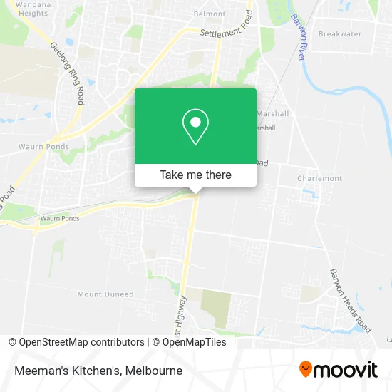 Meeman's Kitchen's map
