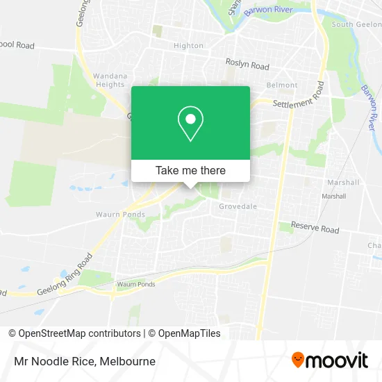 Mr Noodle Rice map