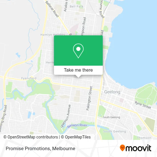 Mapa Promise Promotions