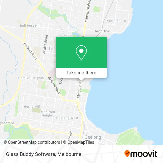 Glass Buddy Software map