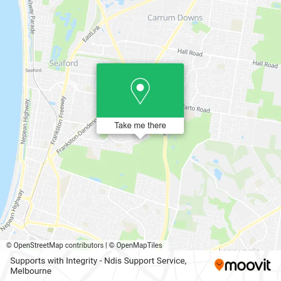 Supports with Integrity - Ndis Support Service map