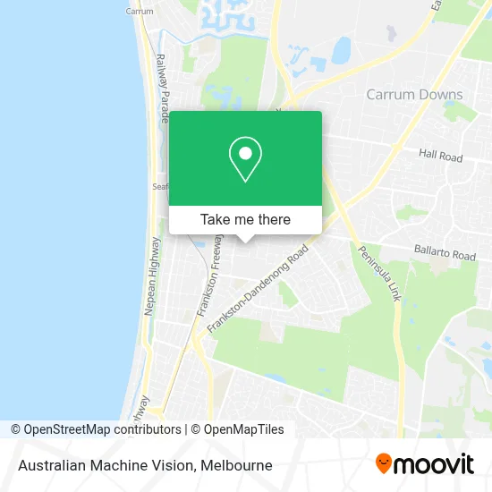 Mapa Australian Machine Vision
