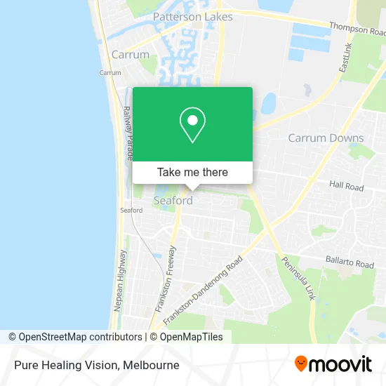 Mapa Pure Healing Vision