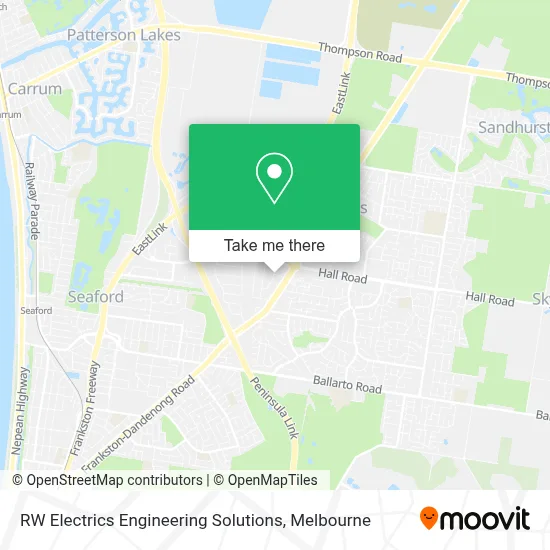 Mapa RW Electrics Engineering Solutions