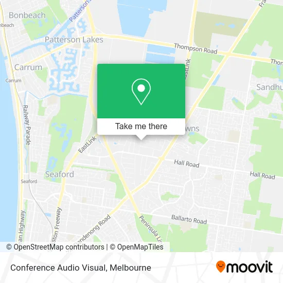 Conference Audio Visual map