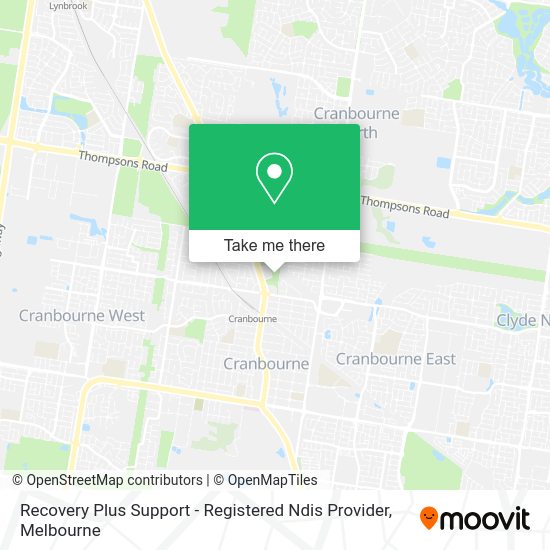Recovery Plus Support - Registered Ndis Provider map