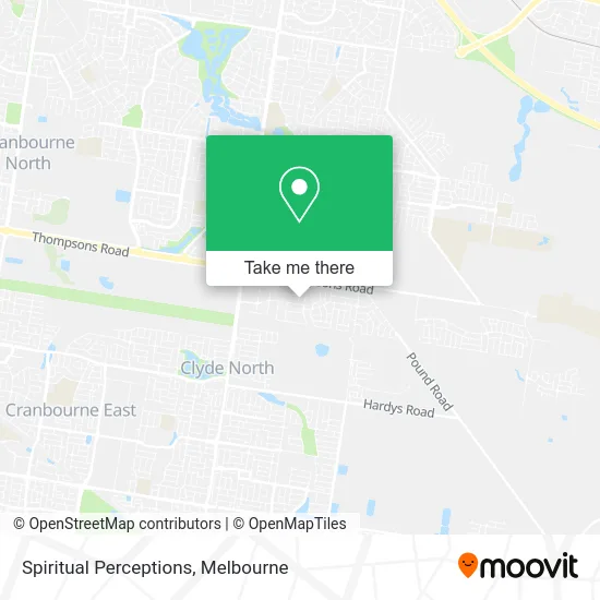Spiritual Perceptions map