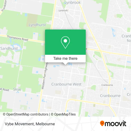 Vybe Movement map