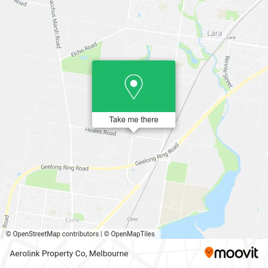 Mapa Aerolink Property Co
