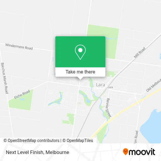 Mapa Next Level Finish