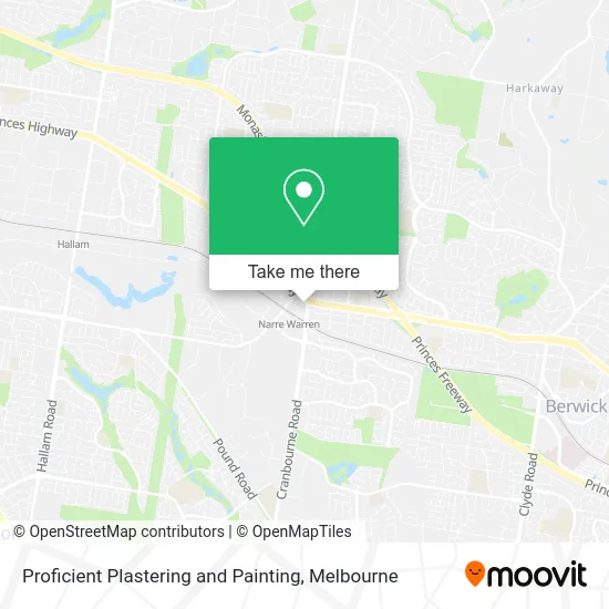 Proficient Plastering and Painting map