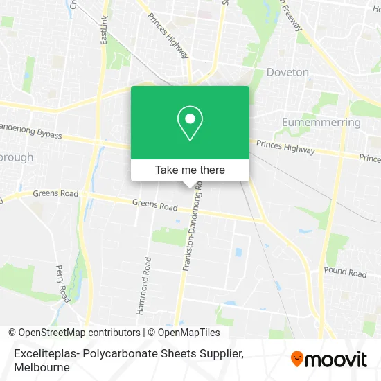 Exceliteplas- Polycarbonate Sheets Supplier map