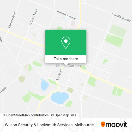 Mapa Wilson Security & Locksmith Services