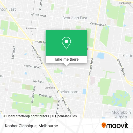 Mapa Kosher Classique