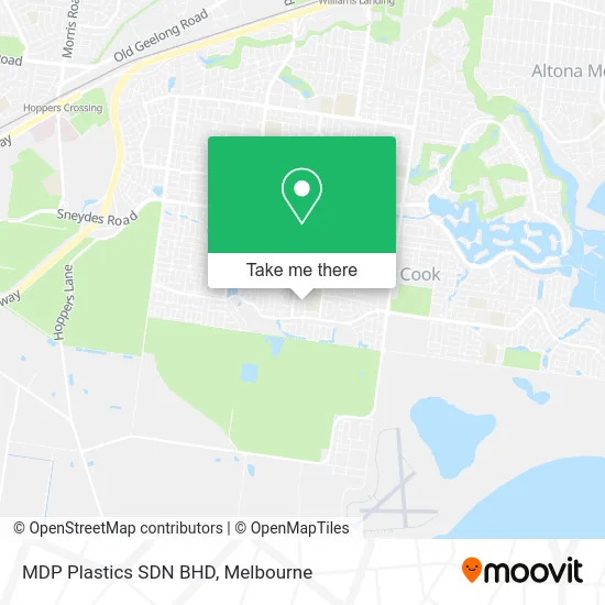 MDP Plastics SDN BHD map