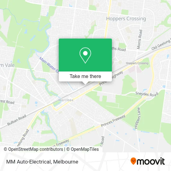 Mapa MM Auto-Electrical