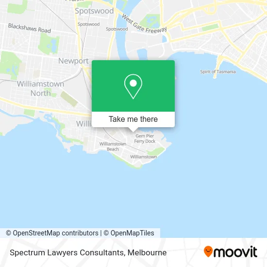 Spectrum Lawyers Consultants map