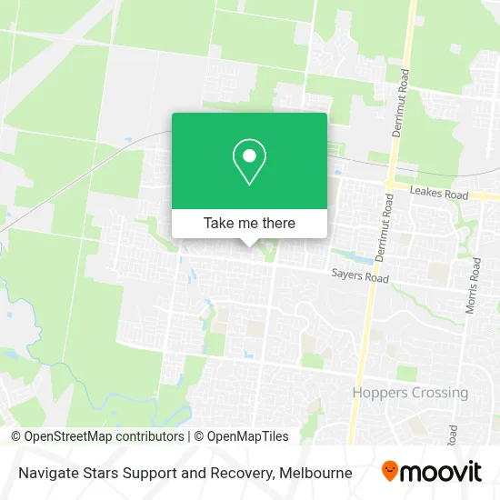 Mapa Navigate Stars Support and Recovery