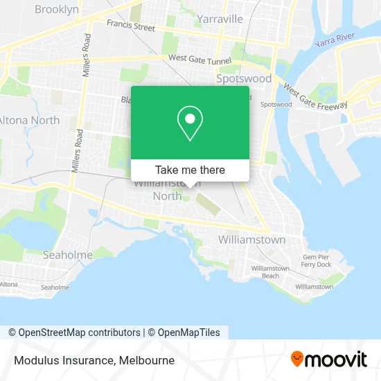 Mapa Modulus Insurance