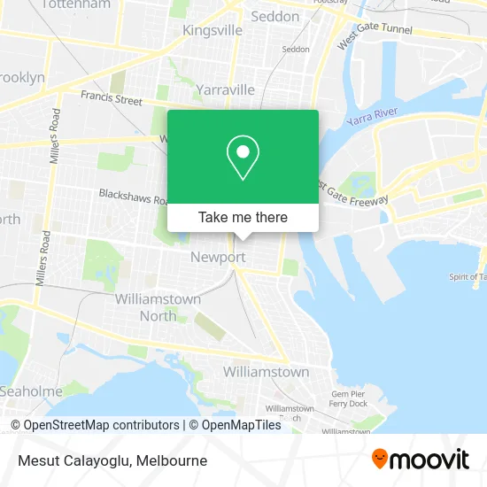 Mesut Calayoglu map