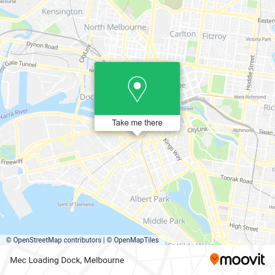 Mec Loading Dock map