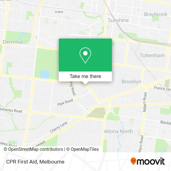 CPR First Aid map