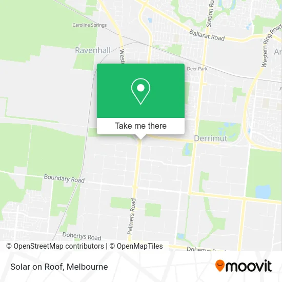 Solar on Roof map