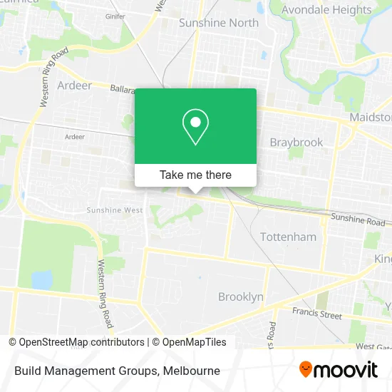 Mapa Build Management Groups