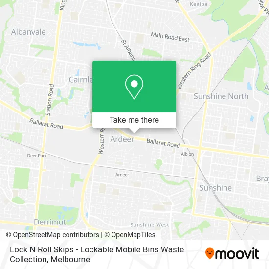 Mapa Lock N Roll Skips - Lockable Mobile Bins Waste Collection