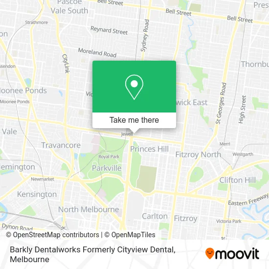 Barkly Dentalworks Formerly Cityview Dental map