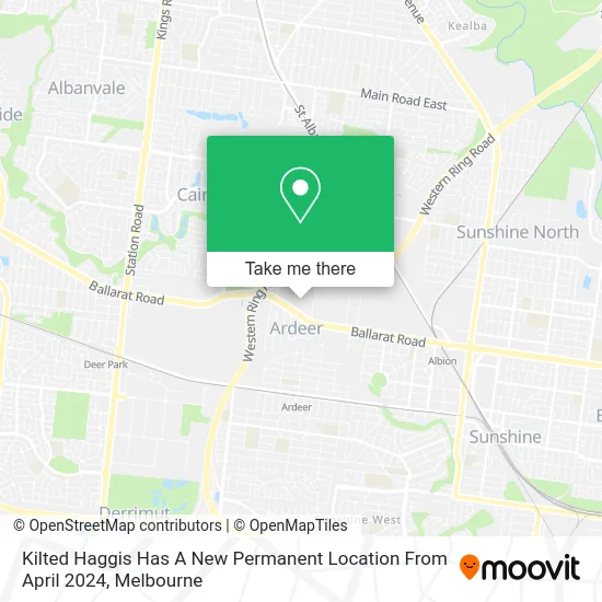Mapa Kilted Haggis Has A New Permanent Location From April 2024