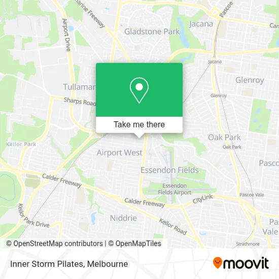 Mapa Inner Storm Pilates