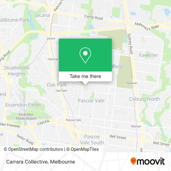 Carrara Collective map