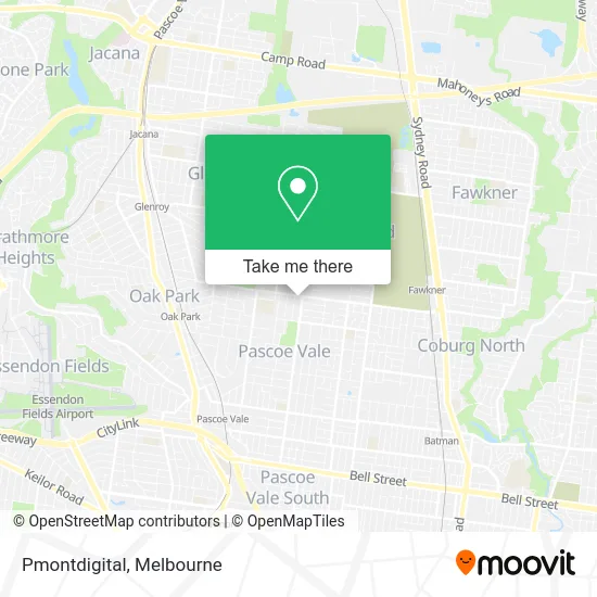 Pmontdigital map