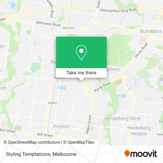 Mapa Styling Temptations