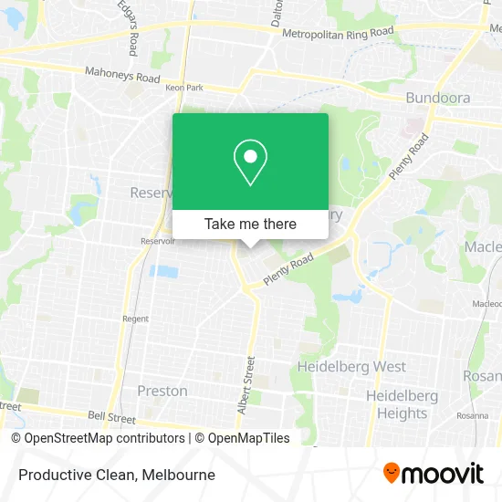 Mapa Productive Clean