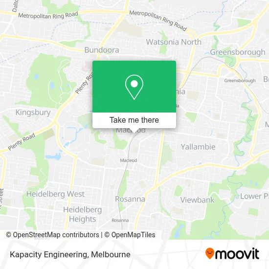 Mapa Kapacity Engineering