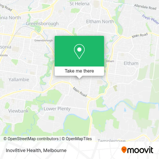 Mapa Inov8tive Health