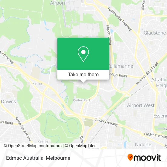 Edmac Australia map