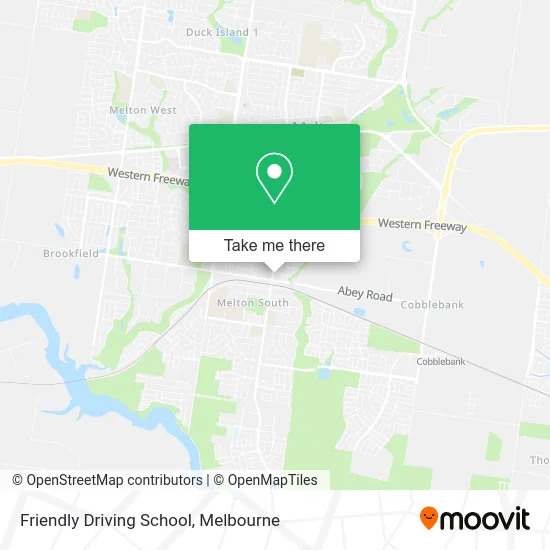 Friendly Driving School map