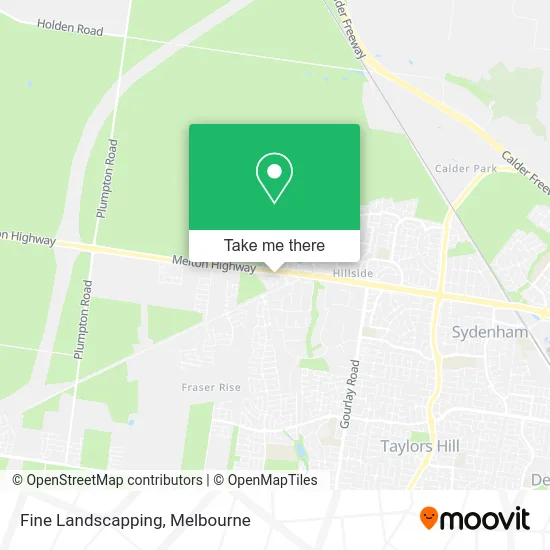 Fine Landscapping map