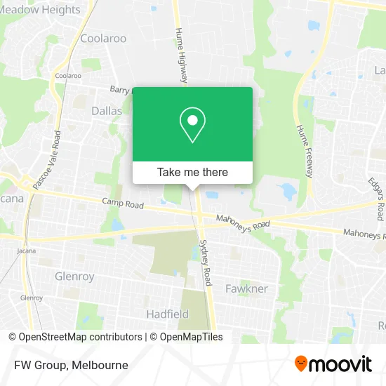 FW Group map