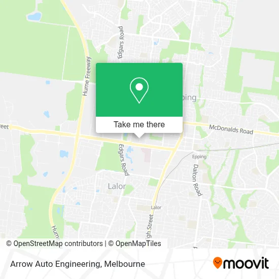 Mapa Arrow Auto Engineering