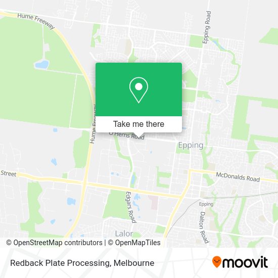 Redback Plate Processing map